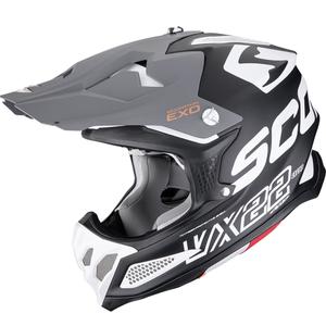 Scorpion VX-22 Air Updown motocross kaciga crno-bijelo-siva