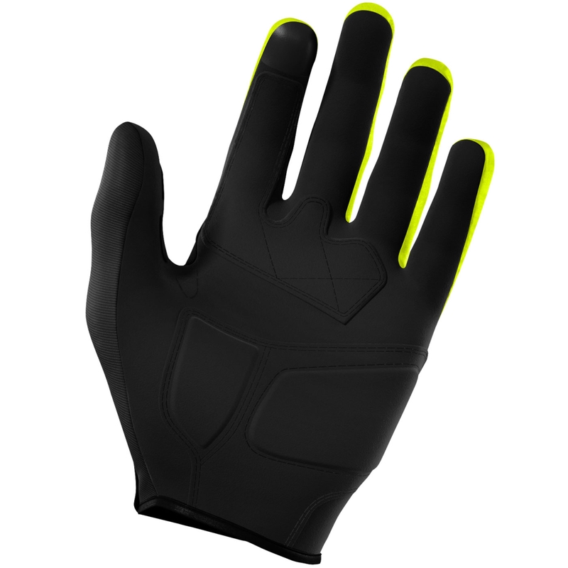 Motokros rukavice Shot Drift Onyx fluo žute