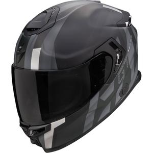 Integralna motociklistička kaciga Scorpion EXO-GT SP AIR TOURADVEN crno-srebrna