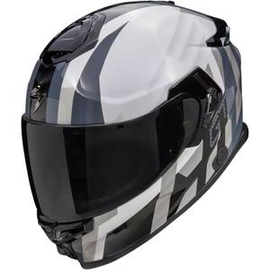 Integralna motociklistička kaciga Scorpion EXO-GT SP AIR TOURADVEN biserno bijela-srebrna