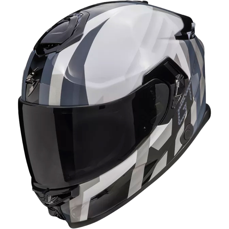 Integralna motociklistička kaciga Scorpion EXO-GT SP AIR TOURADVEN biserno bijela-srebrna rasprodaja