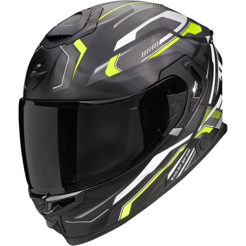 Integralna motociklistička kaciga Scorpion EXO-GT SP Air Augusta crno-siva-fluo žuta rasprodaja