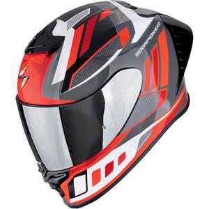 Integralna motoristička kaciga Scorpion EXO-R1 EVO II AIR VITAL sivo-bijelo-crvena