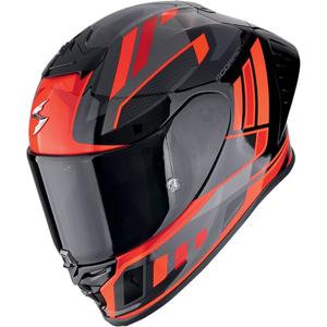 Integralna motociklistička kaciga Scorpion EXO-R1 EVO II AIR VITAL crna-srebrna-crvena