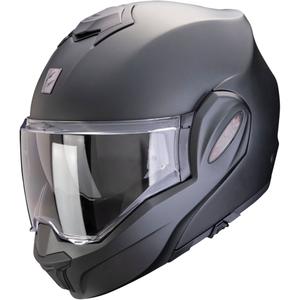 Scorpion EXO-TECH EVO PRO SOLID kaciga na preklop biserno mat crna