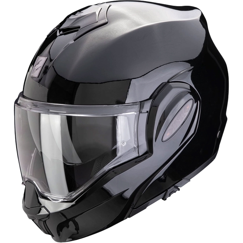Scorpion EXO-TECH EVO PRO SOLID kaciga na preklop metalik crna