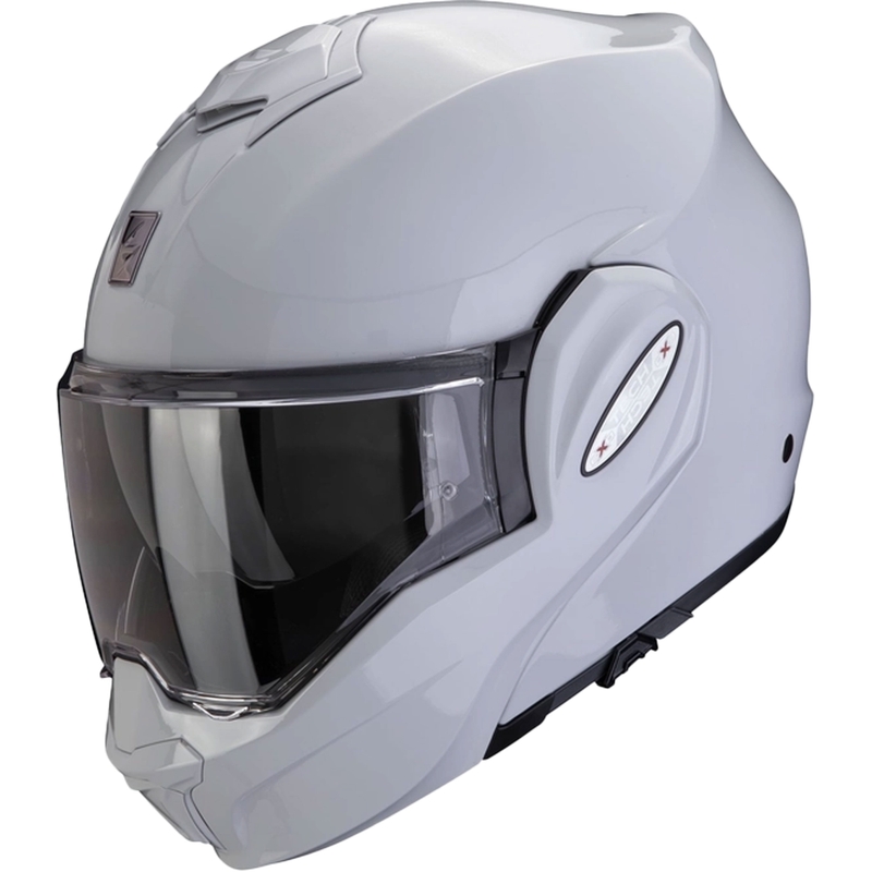 Scorpion EXO-TECH EVO PRO SOLID kaciga na preklop svijetlo siva