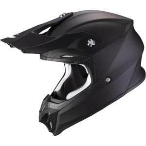 Motocross kaciga Scorpion VX-16 EVO AIR Jednobojna crna mat