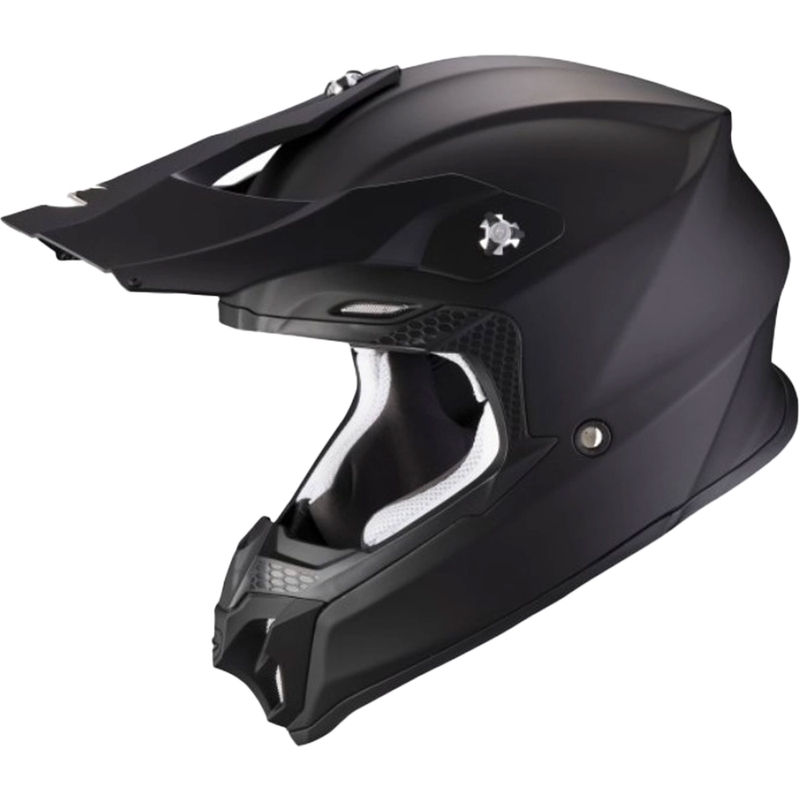 Motocross kaciga Scorpion VX-16 EVO AIR Jednobojna crna mat