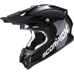 Scorpion VX-16 EVO AIR Čvrsta motocross kaciga crna