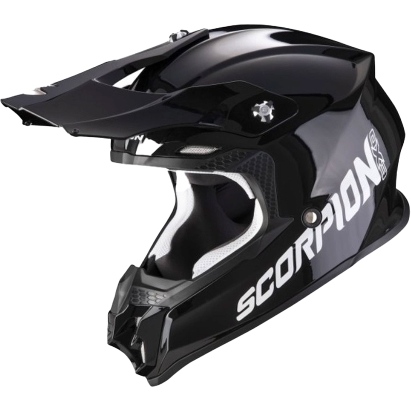 Scorpion VX-16 EVO AIR Čvrsta motocross kaciga crna