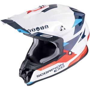 Scorpion VX-16 EVO AIR ROD motokros kaciga bijelo-crveno-plava