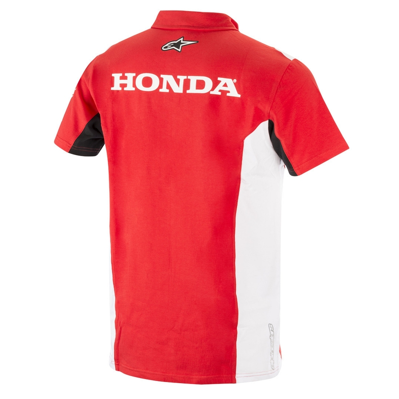Alpinestars Honda majica s crvenom kragnom