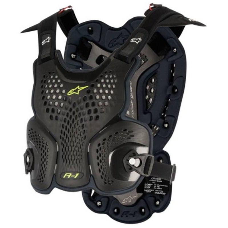 Alpinestars A-1 Rost Guard štitnik za tijelo crno-fluo žuti