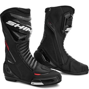 Shima RX-3 motociklističke čizme crno-fluo crvene