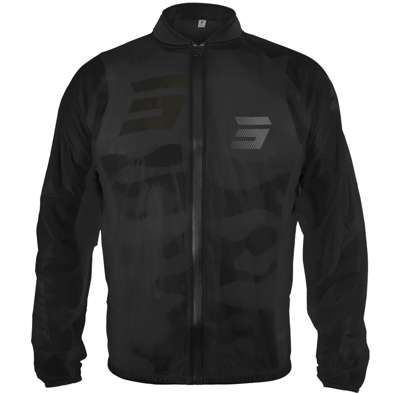 Shot Windbreaker kišna jakna crna