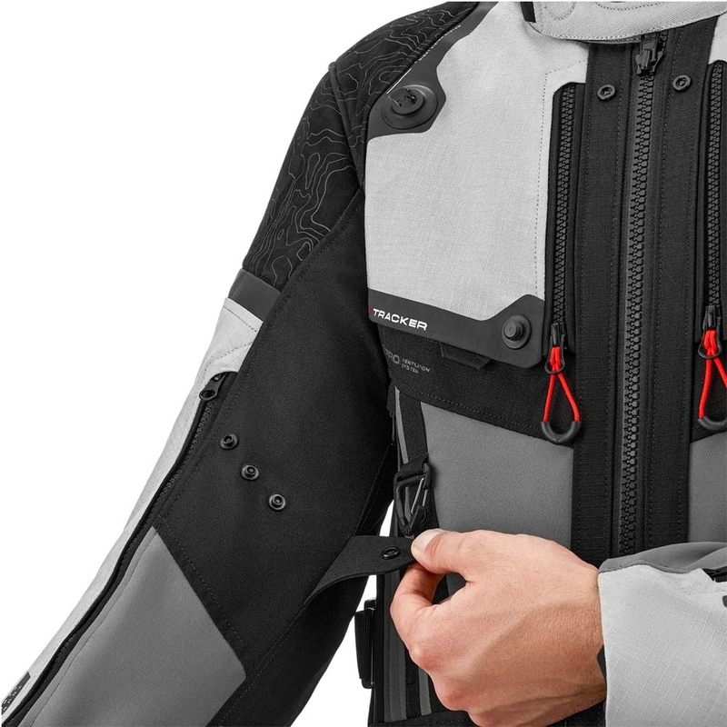 Shima Tracker motociklistička jakna svijetlosiva