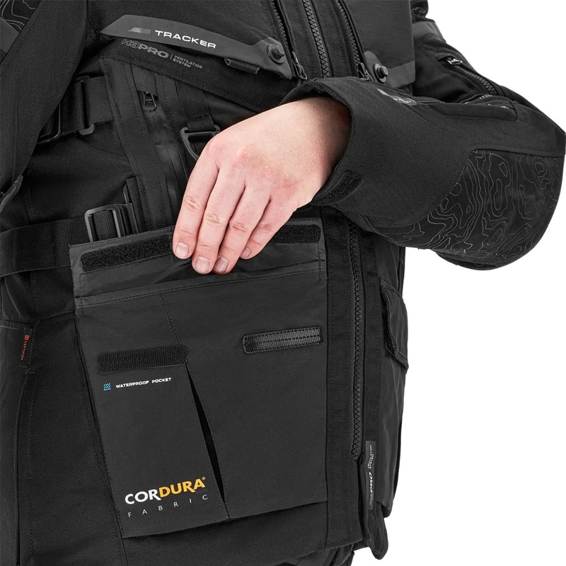 Shima Tracker motociklistička jakna crna