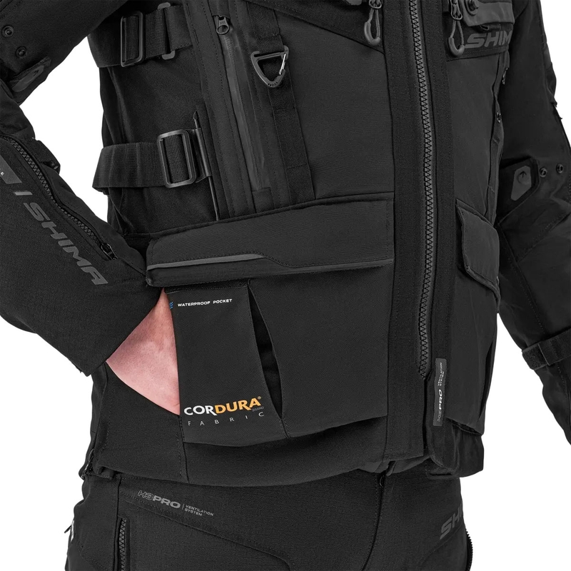 Shima Tracker motociklistička jakna crna