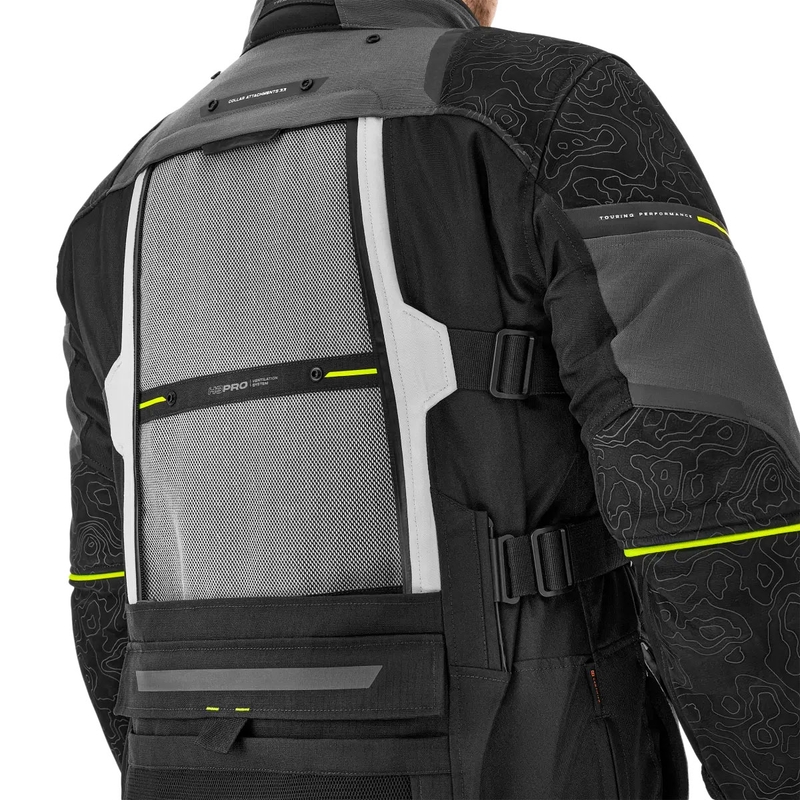 Shima Tracker motociklistička jakna siva