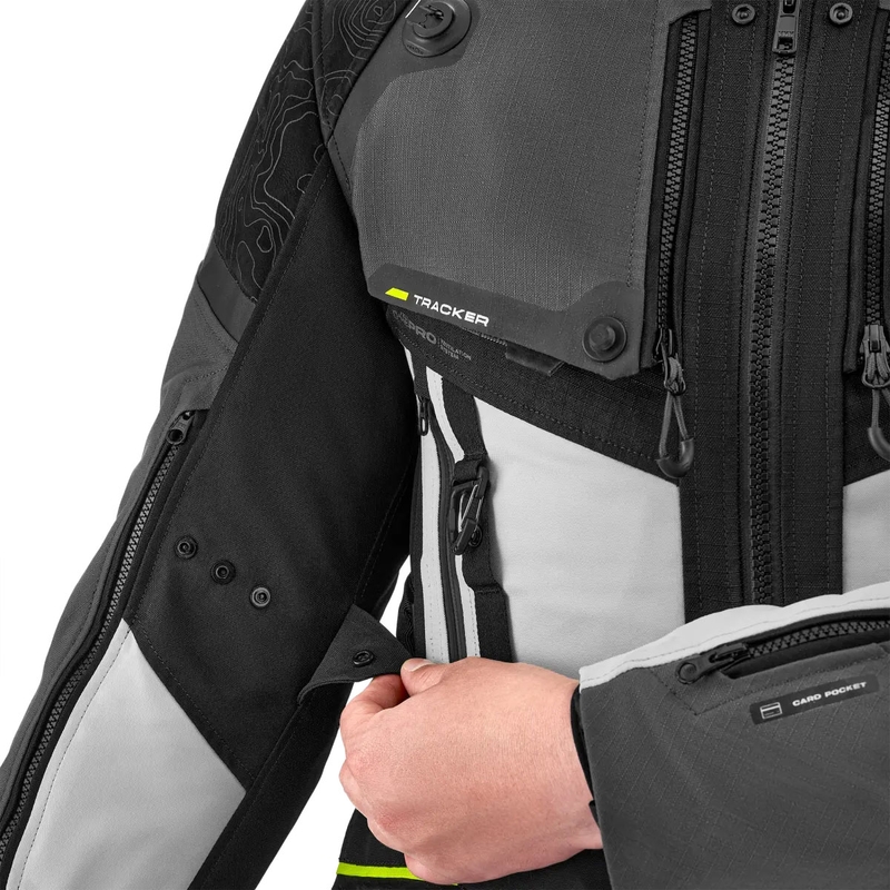 Shima Tracker motociklistička jakna siva