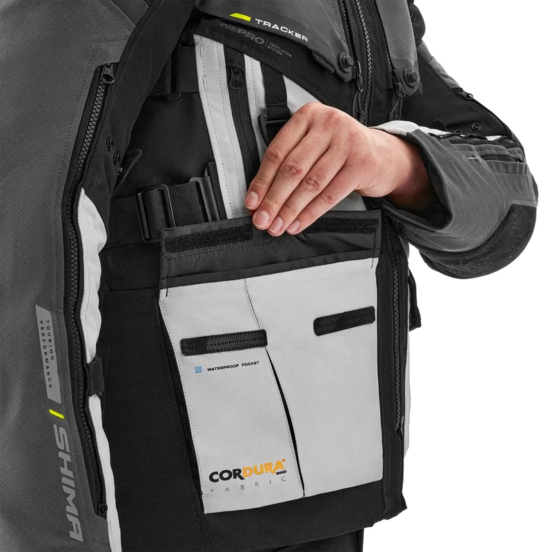 Shima Tracker motociklistička jakna siva