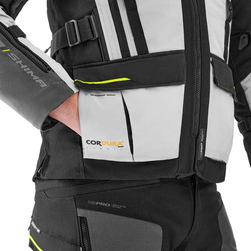 Shima Tracker motociklistička jakna siva