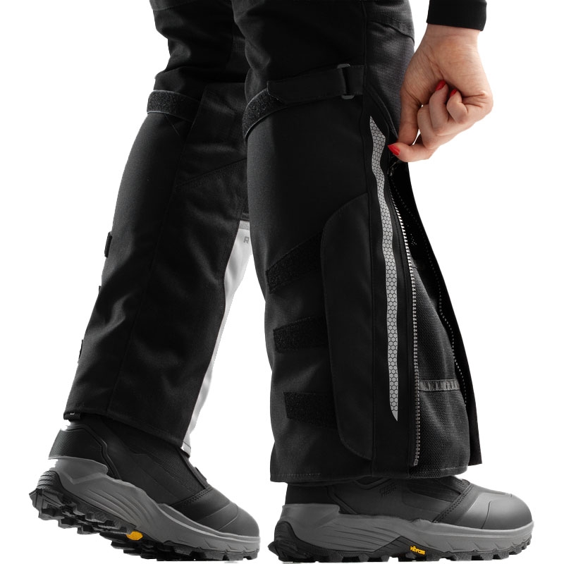 Ženske motociklističke hlače Rebelhorn Hardy 3.0 crno-sive