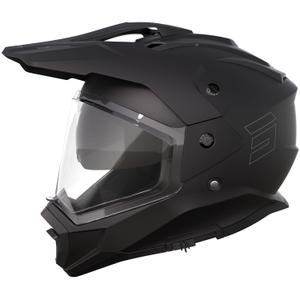 Enduro motociklistička kaciga Shot Trek Max Vision Solid mat crna
