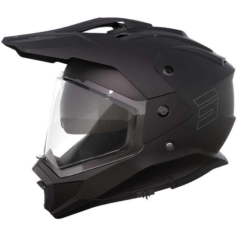 Enduro motociklistička kaciga Shot Trek Max Vision Solid mat crna
