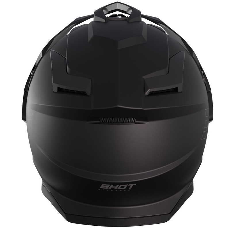 Enduro motociklistička kaciga Shot Trek Max Vision Solid mat crna
