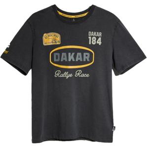 Dakar Vint C majica kratkih rukava, grafitna