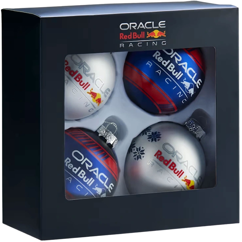 Božićni ukrasi Set ukrasa za utrke Oracle Red Bull