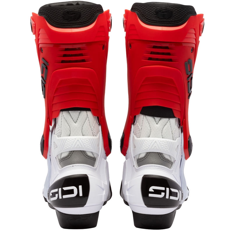 SiDi Rex Air motociklističke čizme bijelo-crvene