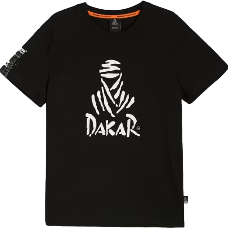 Dakar DES LOGO25 majica kratkih rukava crna