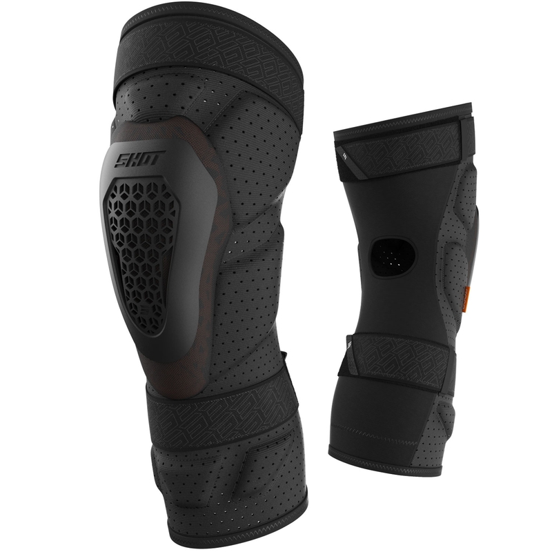 Shot Race D3O® štitnici za koljena crni
