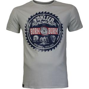 Yakuza Premium 3913 majica kratkih rukava siva