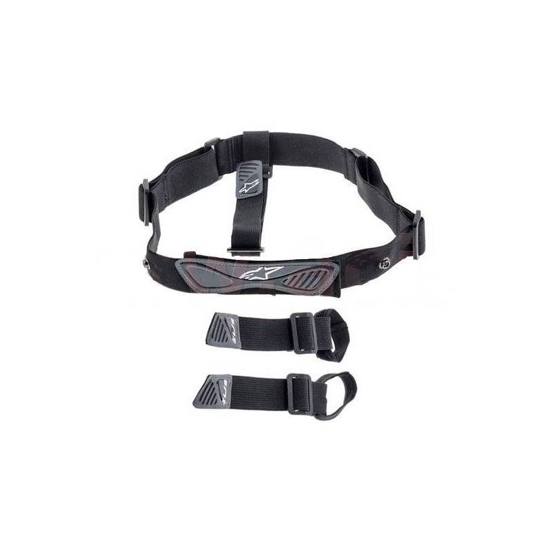 Alpinestars A trake za BNS štitnike za vrat crne