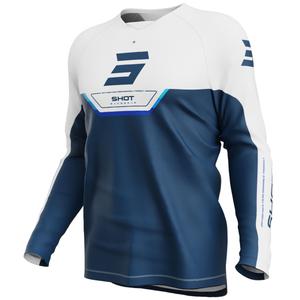 Dječji motokros dres Shot Draw Daytona, plavi