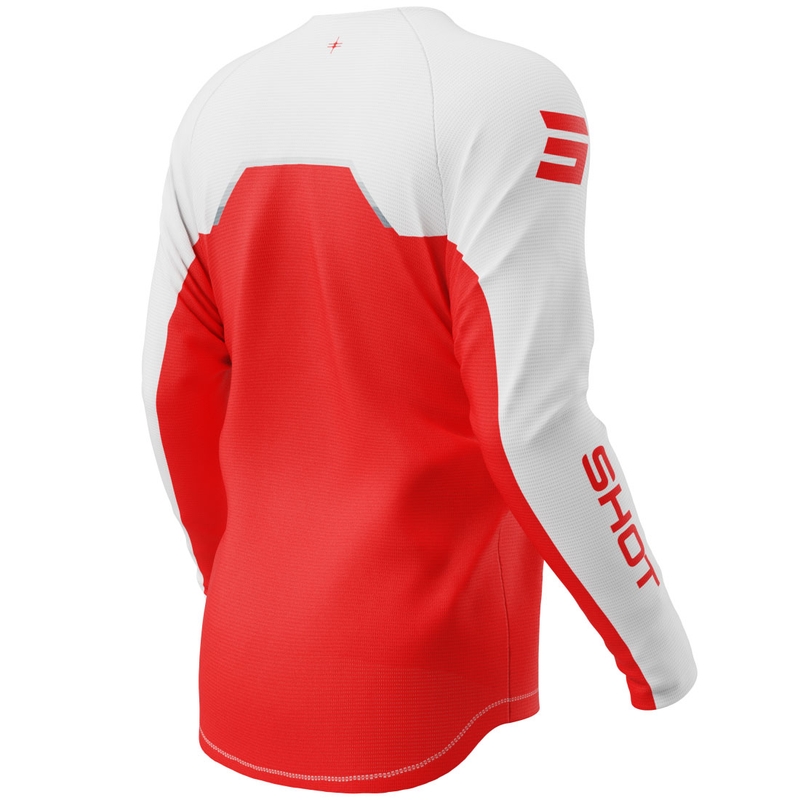 Dječji motokros dres Shot Draw Daytona, crveni