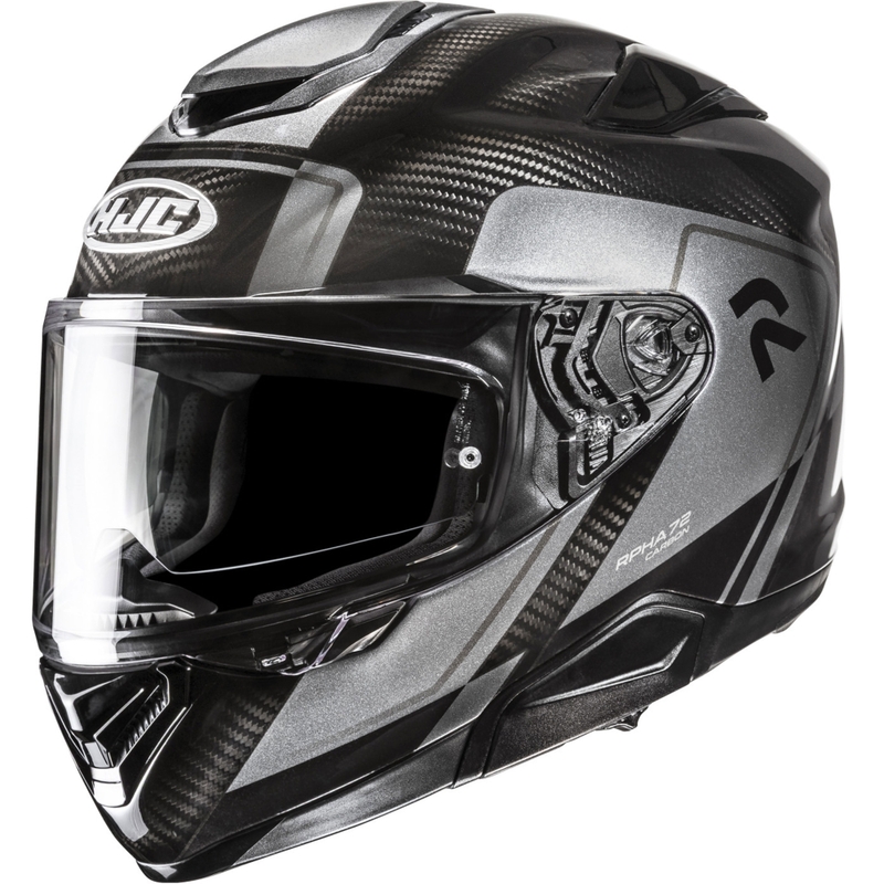 HJC RPHA 72 Carbon Fynex MC5 full face motociklistička kaciga crno-siva
