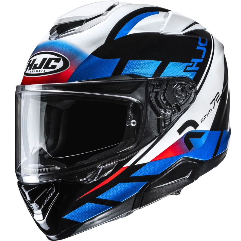 Integralna motociklistička kaciga HJC RPHA 72 Value MC21 crno-bijelo-plava