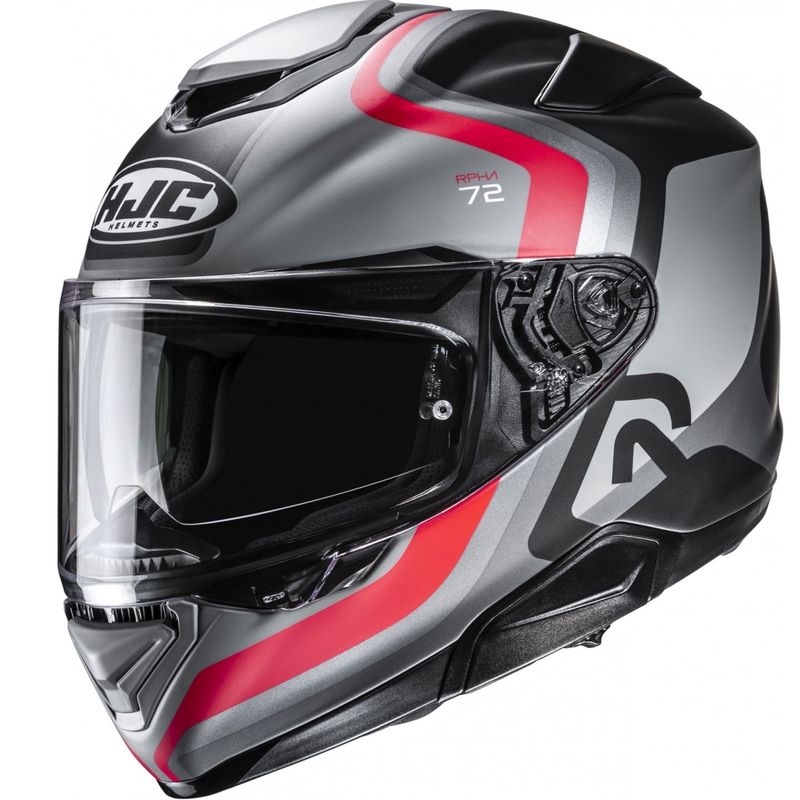 Integralna motociklistička kaciga HJC RPHA 72 Ernem MC1SF crno-sivo-crvena