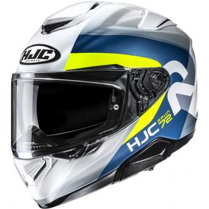 Integralna motociklistička kaciga HJC RPHA 72 Phyta MC3H sivo-plavo-žuta