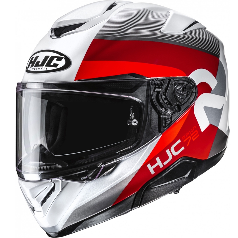 Integralna motociklistička kaciga HJC RPHA 72 Phyta MC1 sivo-bijelo-crvena