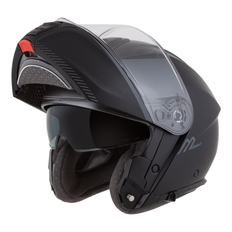 Cassida Modulo 2.1 Compass preklopna motociklistička kaciga mat crno-siva