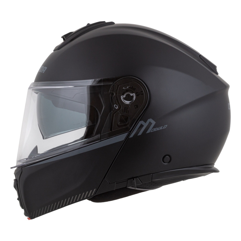 Cassida Modulo 2.1 Compass preklopna motociklistička kaciga mat crno-siva