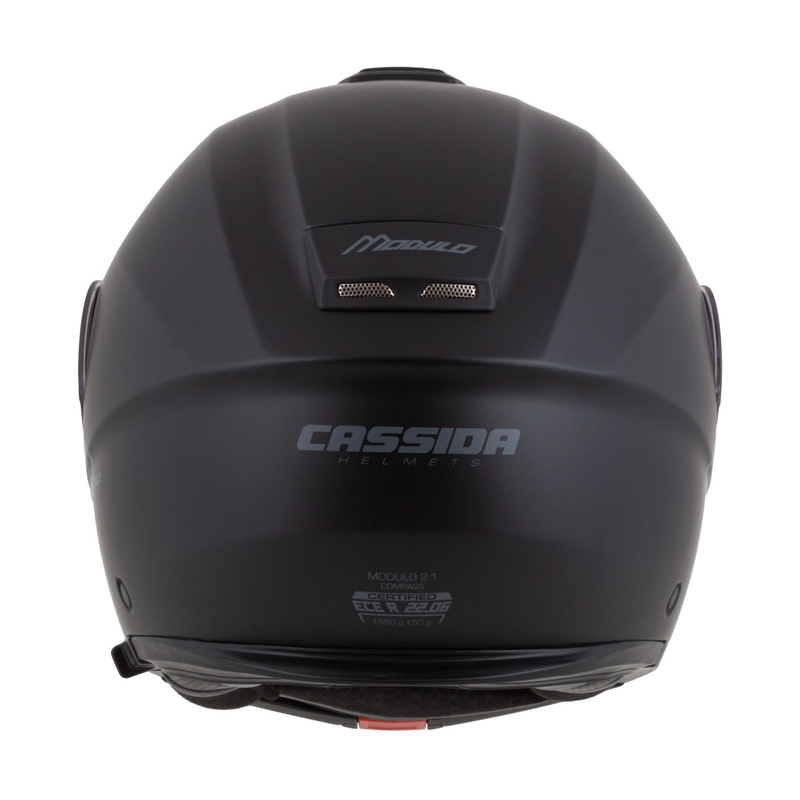 Cassida Modulo 2.1 Compass preklopna motociklistička kaciga mat crno-siva