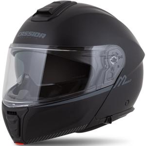 Cassida Modulo 2.1 Compass preklopna motociklistička kaciga mat crno-siva