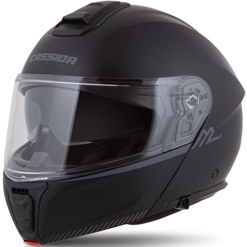 Cassida Modulo 2.1 Compass preklopna motociklistička kaciga mat crno-siva
